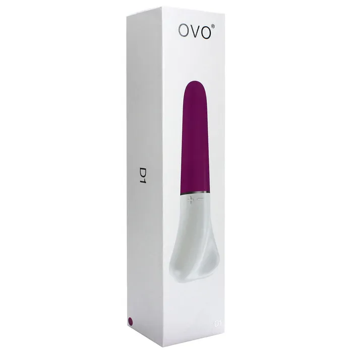 OVO Vibratore Design OVO D1 - Viola/Bianco | Vibrators