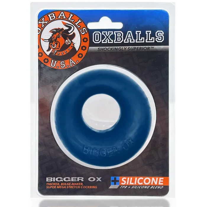 Oxballs (D) Vibrators | Oxballs - Bigger Ox Cockring - Blauw Ice