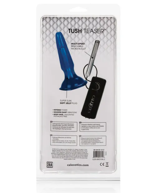 Personality Vibes Vibrators | Tush Teaser - Blue