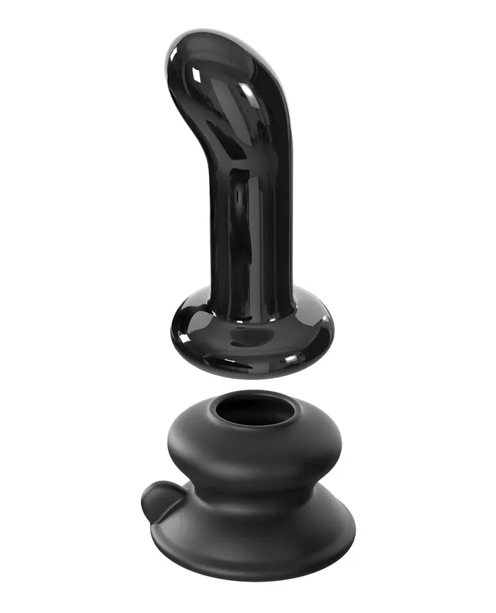 Pipedream Anal | Icicles No. 84 Hand Blown Glass Vibrating Butt Plug with Remote