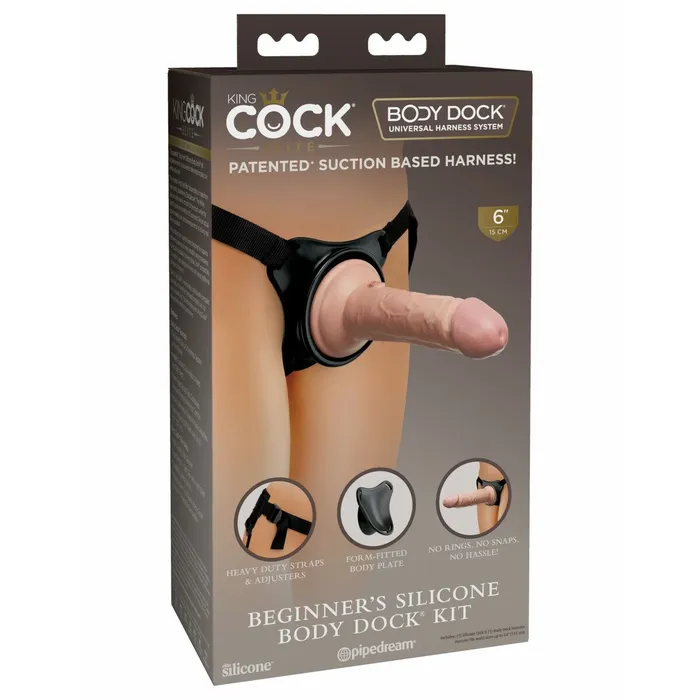 Pipedream Dildos | Dildo Indossabile Pipedream King Cock Elite