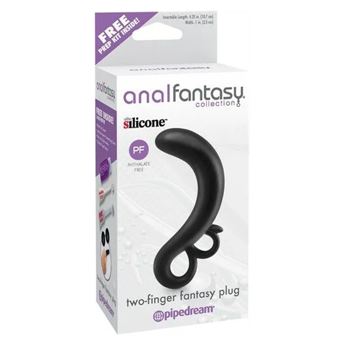 Pipedream Male Sex Toys Anal Fantasy Collection Two Finger Fantasy Plug