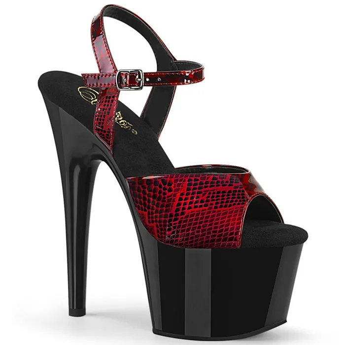 Pleaser Dildos | ADORE-709 Snake Skin Heel