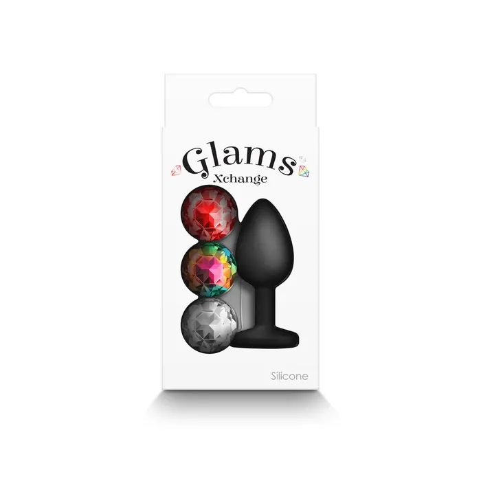 Plug Anale NS Novelties Glams Nero | NS Novelties Anal