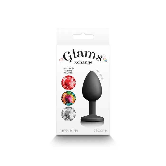 Plug Anale NS Novelties Glams Nero | NS Novelties Anal