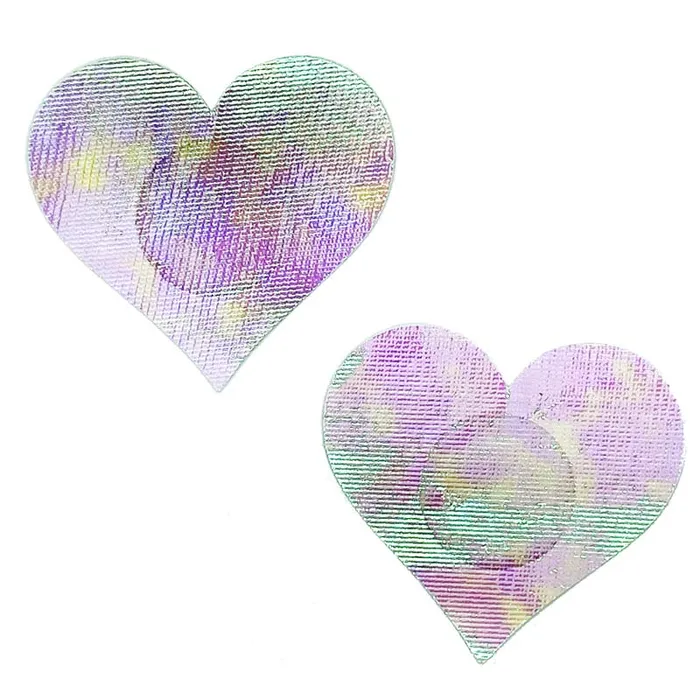 Popsi Anal | Popsi Hologram Heart Pasties