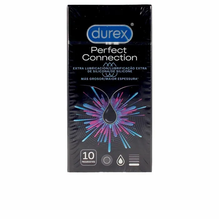 Preservativi Durex Perfect Connection 10 uds Durex Dildos