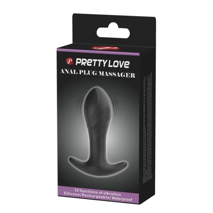 Pretty Love Anal Plug Massager Black | Pretty Love Anal