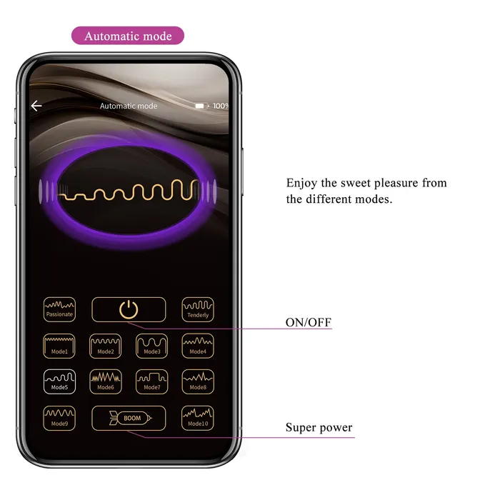 Pretty Love Doppio Stimolatore Vaginale Clitorideo controllabile a qualsiasi distanza con APP Mobile | Vibrators