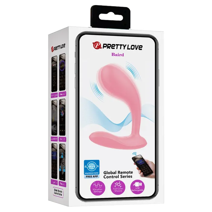 Pretty Love Doppio Stimolatore Vaginale Clitorideo controllabile a qualsiasi distanza con APP Mobile | Vibrators