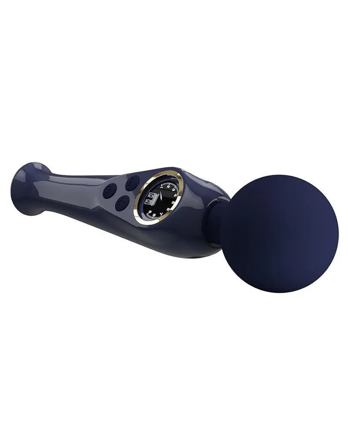 Pretty Love - Skyler - Wand Vibrator - Met LCD Display - Donkerblauw | Pretty Love Vibrators