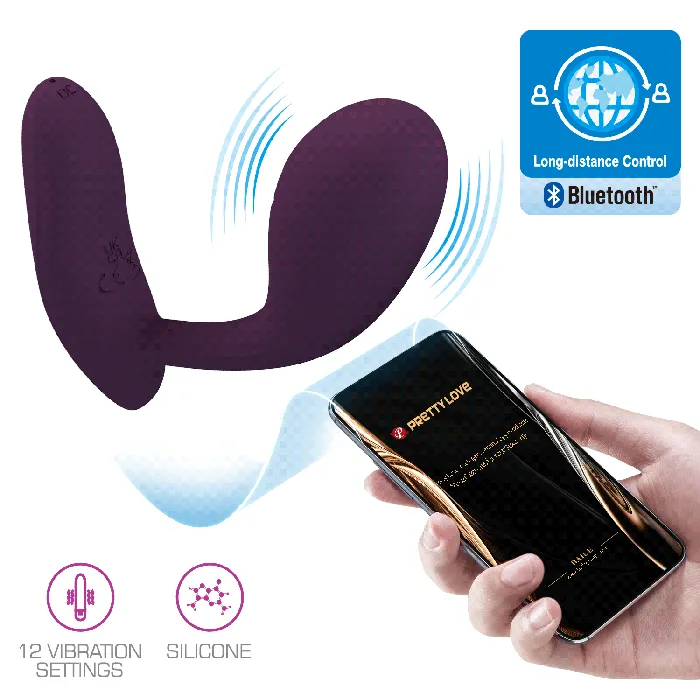 Pretty Love Vibratore Doppia Stimolazione Con Controllo Da Smartphone Vibrators