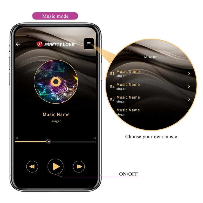 Pretty Love Vibratore Doppia Stimolazione Con Controllo Da Smartphone | Vibrators