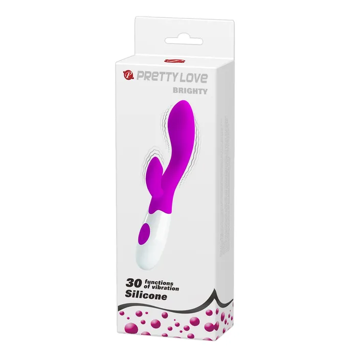 Pretty Love Vibrators | Brighty Vibratore Rabbit con 30 diverse modalità di vibrazione