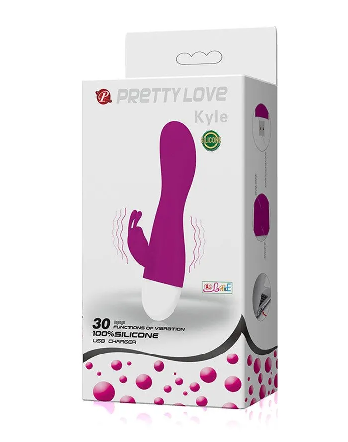 Pretty Love Vibrators | Pretty Love - Kyle - Bunny Vibrator - Roze