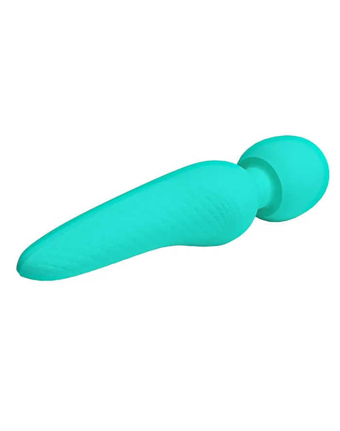 Pretty Love Vibrators | Pretty Love - Meredith - Wand Vibrator - 12 Standen - Waterproof - Turquoise