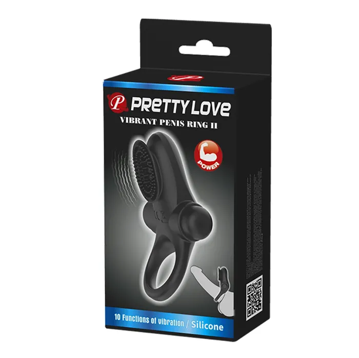 Pretty Love Vibrators | Pretty Love Vibrant Penis Ring 2 Black