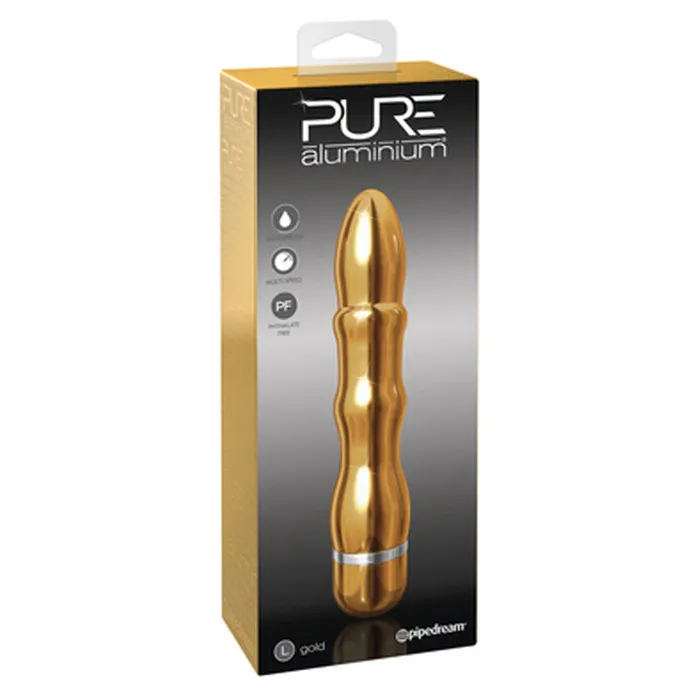 Pure Aluminium Large Vibe | Pipedream Vibrators