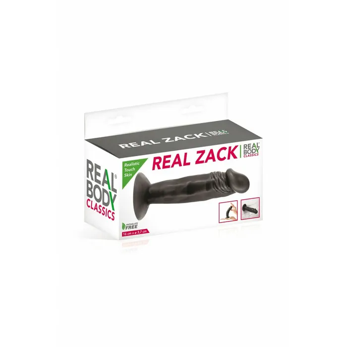 Real Body Dildos | Dildo Real Body Nero 16 cm