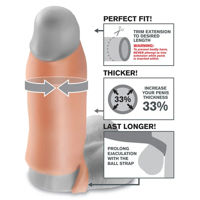 Real Feel Enhancer XL | Pipedream Male Sex Toys