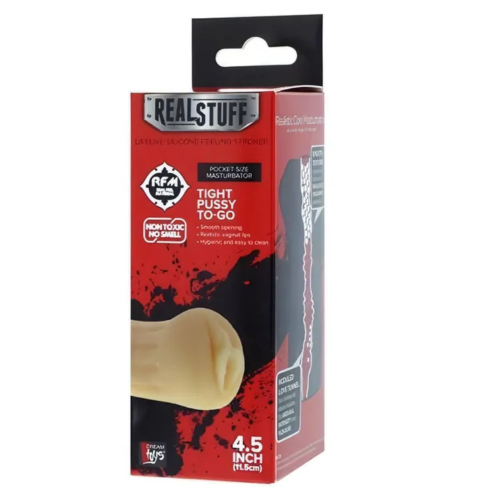 RealStuff Male Sex Toys | Tight Pussy To Go - 11.5 cm