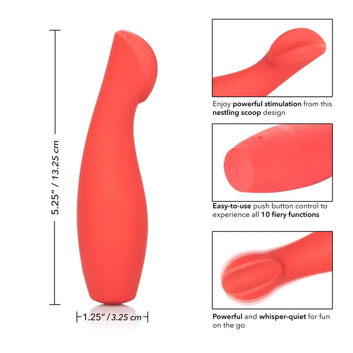 Red Hot Clitoral Stimulator | California Exotic Vibrators