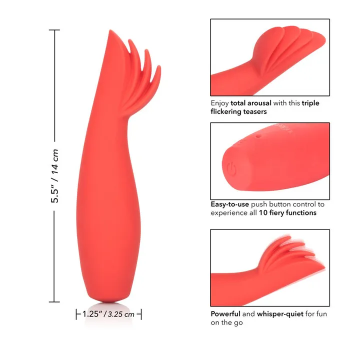 Red Hot Clitoral Stimulator | California Exotic Vibrators