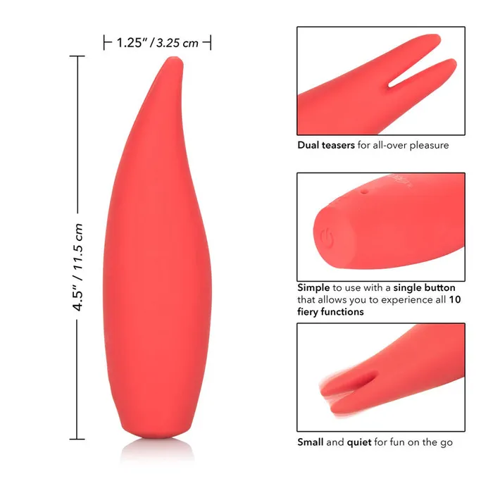 Red Hot Clitoral Stimulator | California Exotic Vibrators