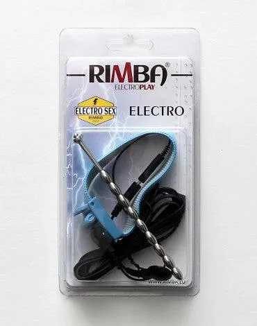 Rimba Electro Sex - Geribbelde Dilator En Elastische Penis Strap | Rimba Electro Play Male Sex Toys