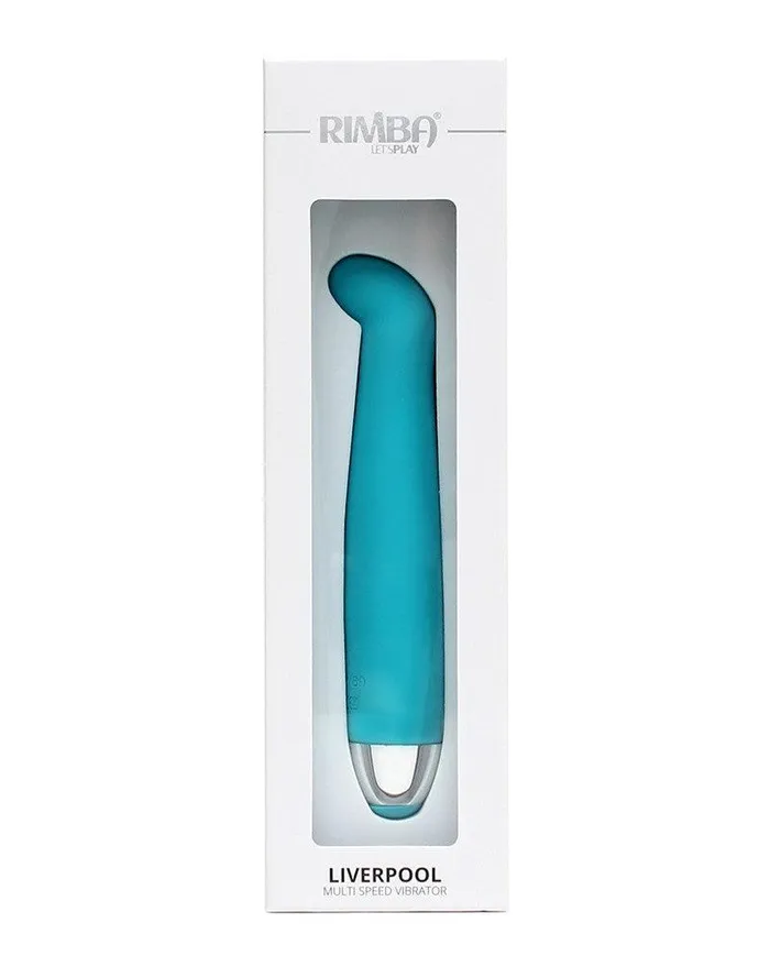 Rimba - Liverpool - Nose Job Vibrator - Turquoise | Rimba Female Sex Toys