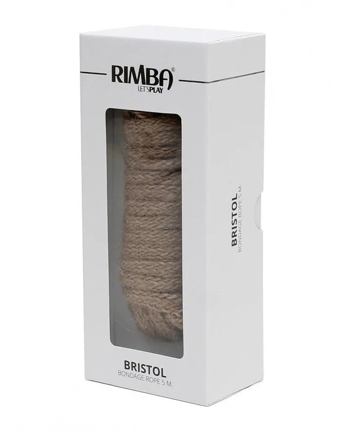 Rimba Vibrators | Rimba - Bristol - Natural Hennep Bondagetouw - 5 Meter