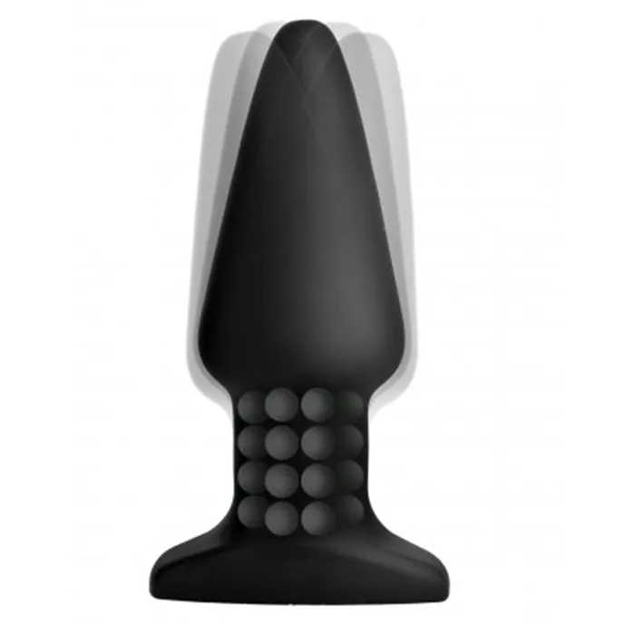 Rimmers Anal Rimmers Model R Gladde Rimming Plug Met Afstandsbediening Zwart