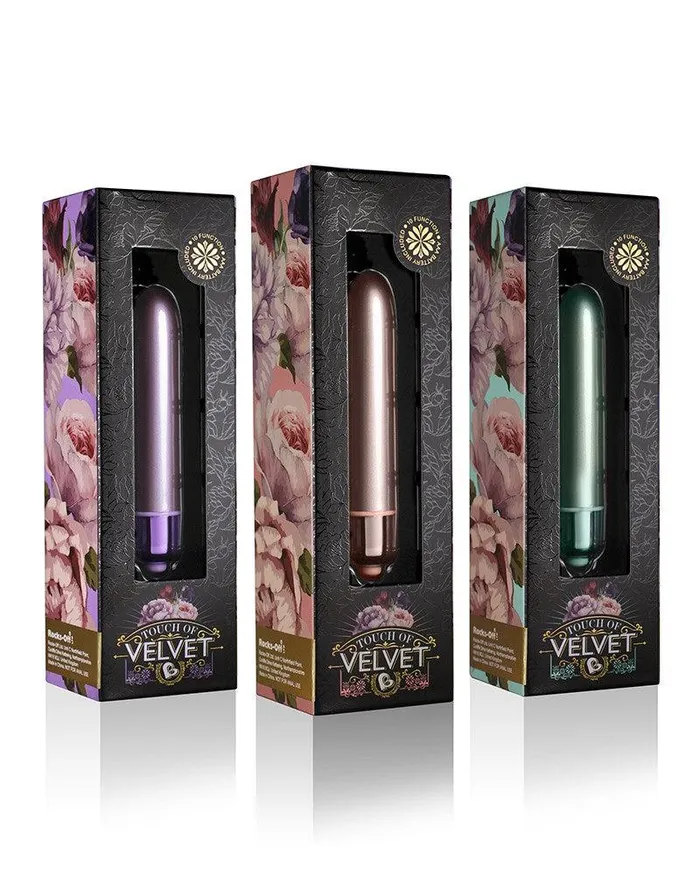 Rocks-off - Touch of Velvet - Bullet Vibrator - Soft Lilac | Rocks Off Female Sex Toys