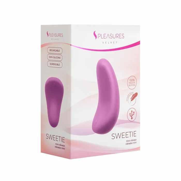 S Pleasures Female Sex Toys | Mini Vibratore S Pleasures Velvet Lilla