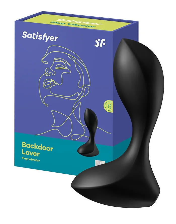 Satisfyer Vibrators | Satisfyer - Back Door Lover - Anaal & Prostaat Vibrator - Zwart