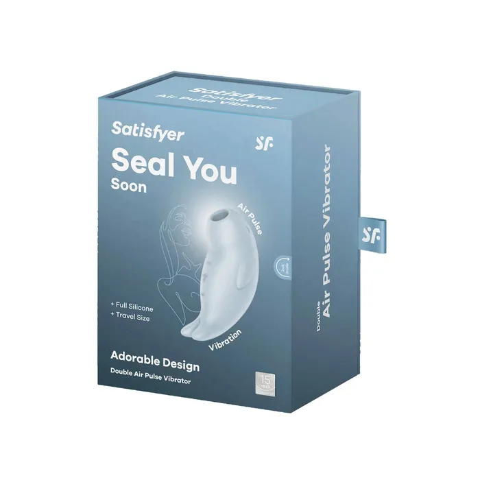 Satisfyer Vibrators | Succhia Clitoride Satisfyer Seal You Soon Azzurro