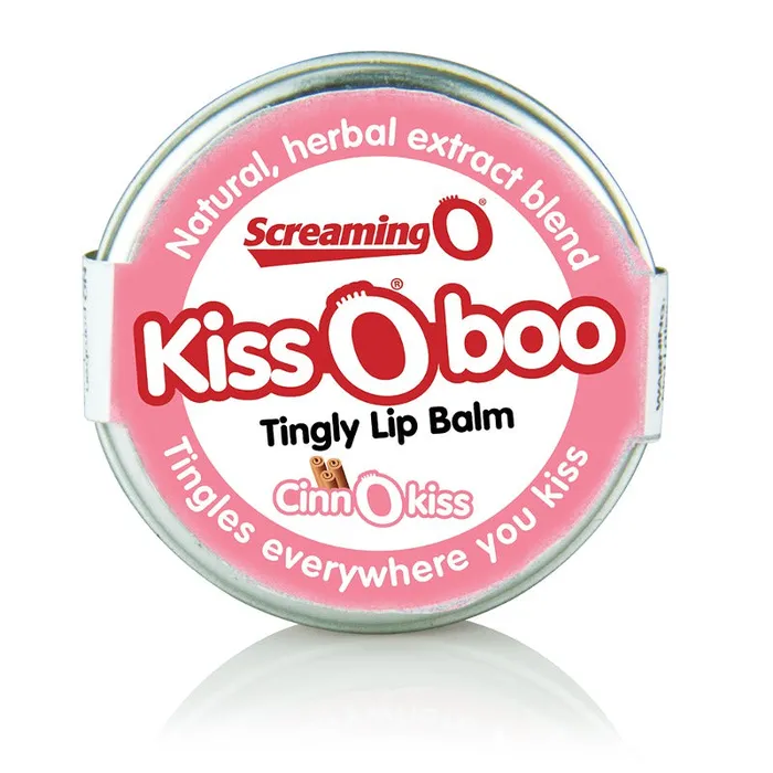 Screaming O Vibrators KissOBoo Stimulating Edible Balm