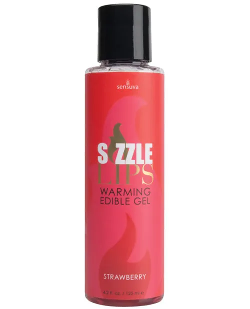 Sensuva Sizzle Lips Warming Gel - Assorted Flavors | Enhancers