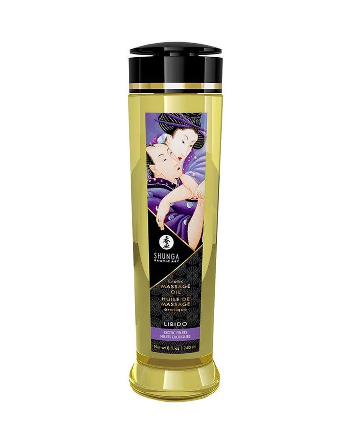 Shunga - Massageolie - Libido Exotic Fruit - 240 ml | Shunga Vibrators