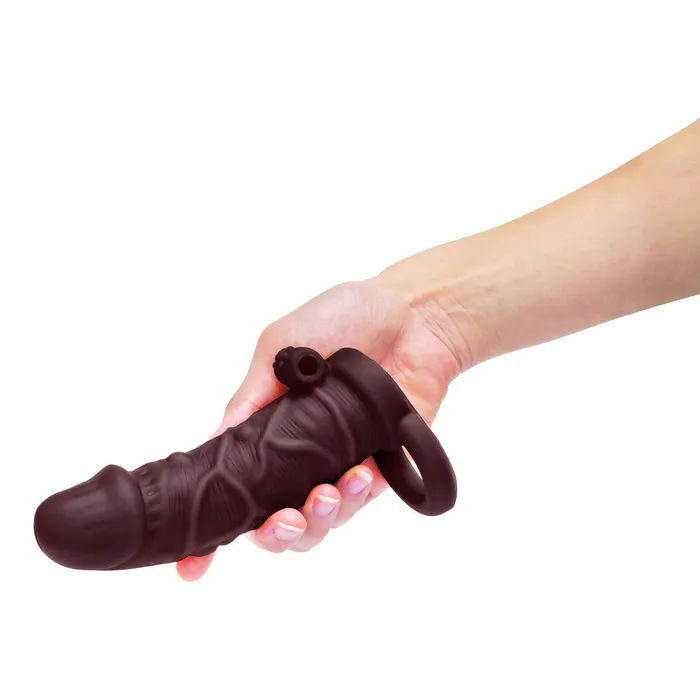 Size Up Male Sex Toys | Cover per pene Size Up Marrone Ø 4 cm 15 cm