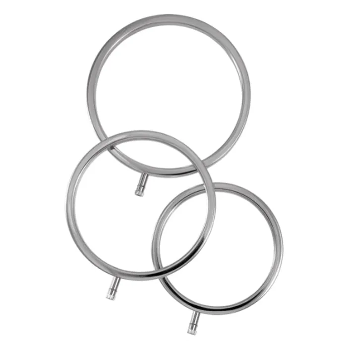 Solid Metal Scrotal Ring Set 3 Sizes | Other Couples