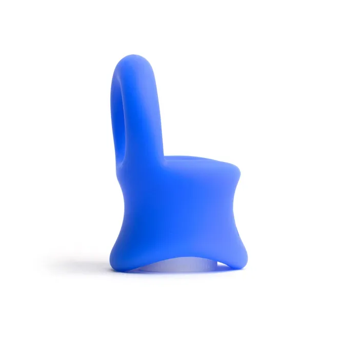 Sport Fucker Anal | Sport Fucker - Baller - Cockring en Ballstretcher - Siliconen - Blauw