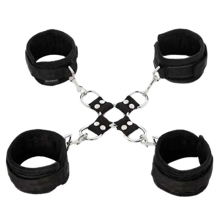 Sportsheets Anal | SportSheet Hog Tie & Cuff Set