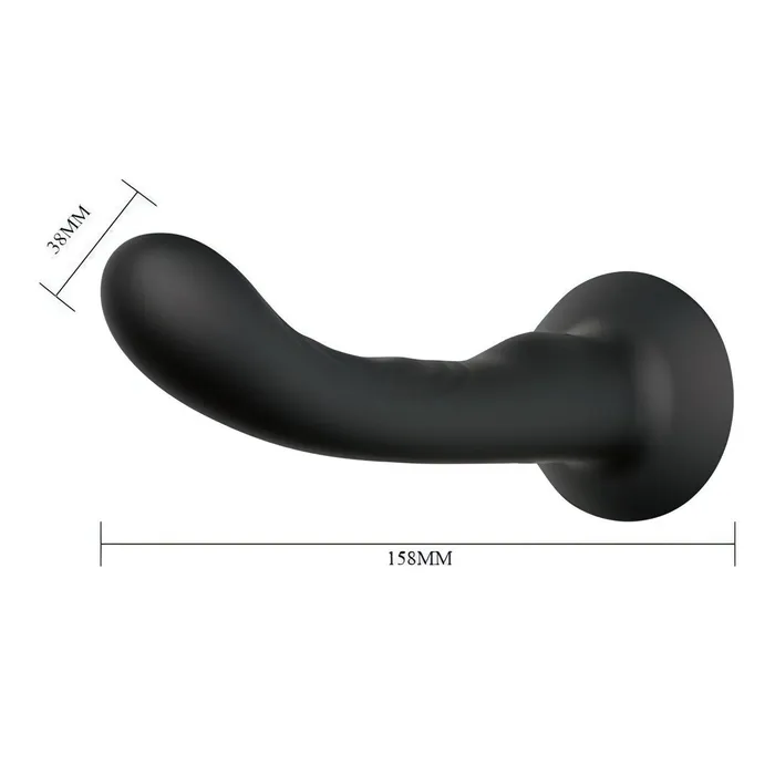 Strap-On Design Nero 6.2'' - Silicone Medicale | Baile Female Sex Toys