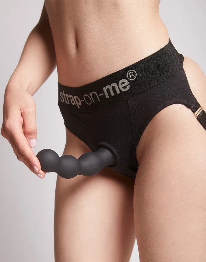 Strap-On-Me Female Sex Toys | Strap-On-Me - Dildo Plug Balls - Zwart