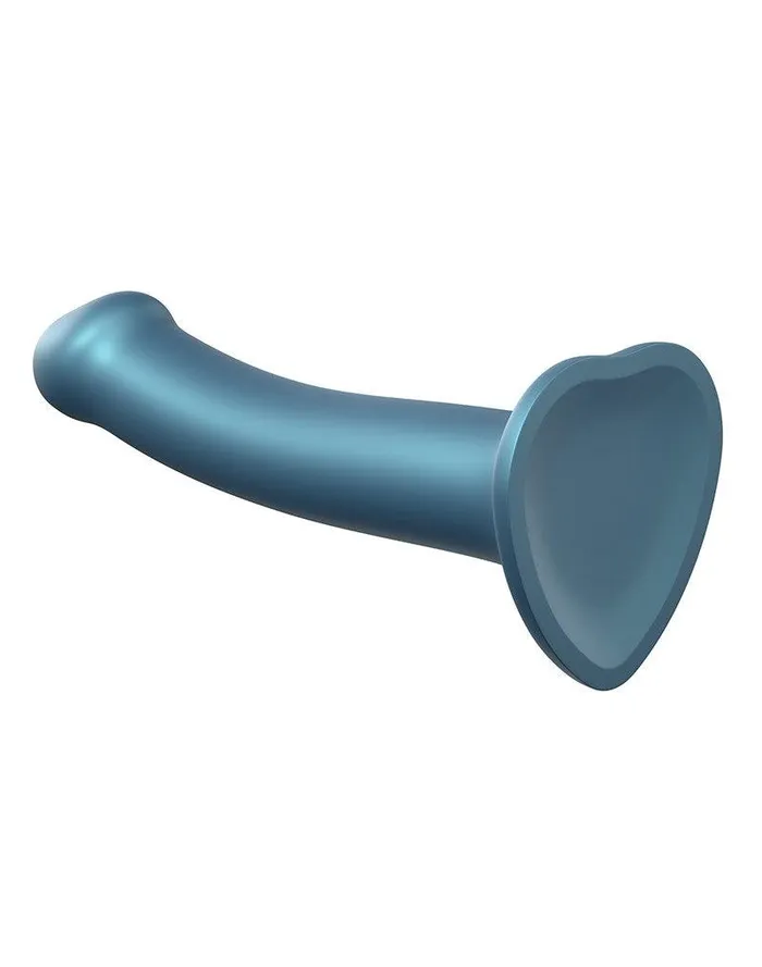 Strap-On-Me - Semi-Realistische Mono Density Dildo - Metallic Blauw | Strap-On-Me Female Sex Toys