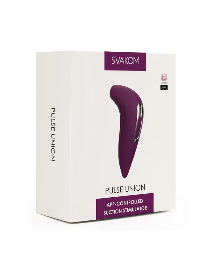 SVAKOM Vibrators | Svakom - Pulse Pure - Luchtdruk Vibrator - Paars