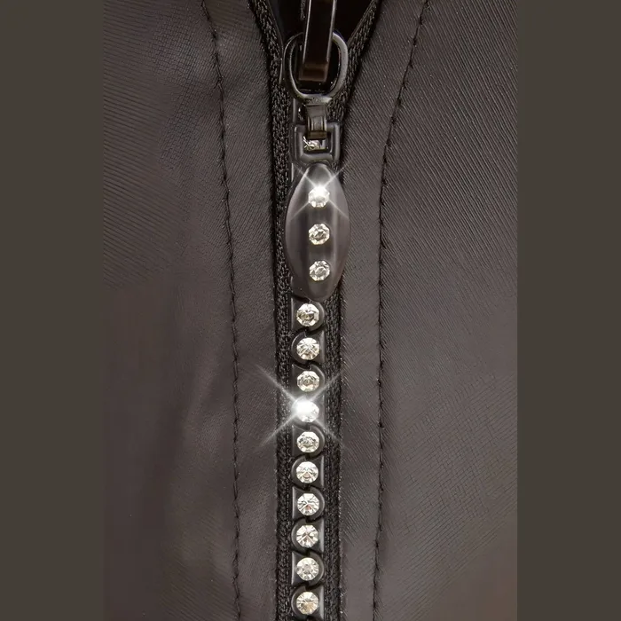 Svenjoyment Vibrators | Perizoma uomo con zip di strass - Taglia M