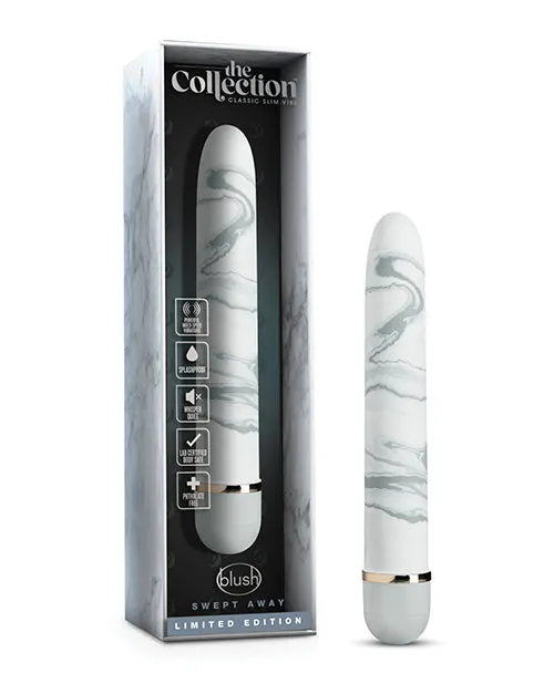 The Collection Vibrators Blush The Collection Swept Away Slim Vibe White