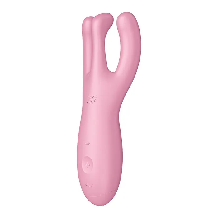 Threesome 4 + Connect App - Pink | Satisfyer Vibrators